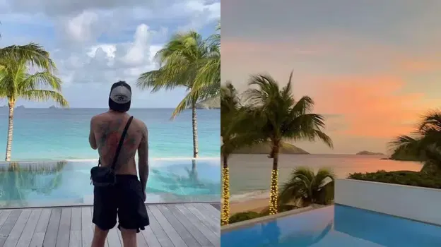 Fedez ai Caraibi per Natale, quanto costa a notte la villa da sogno sul mare